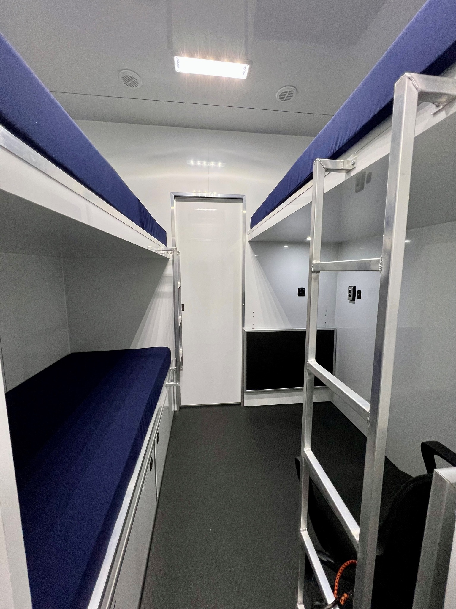 The UCF RESTORES Resiliency Command Center features staff quarters for extended emergency response deployments.